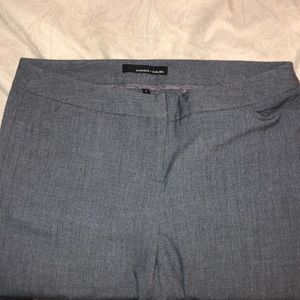 Gray dress pants